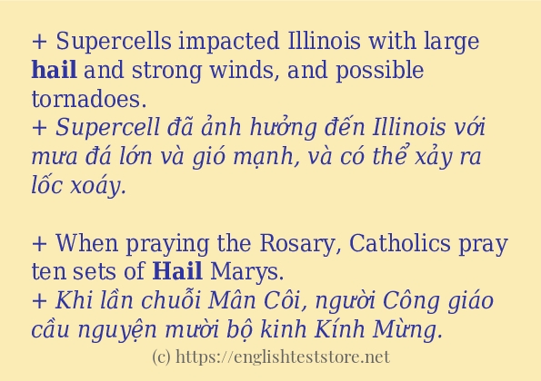 hail có bao nhiêu cách dùng?