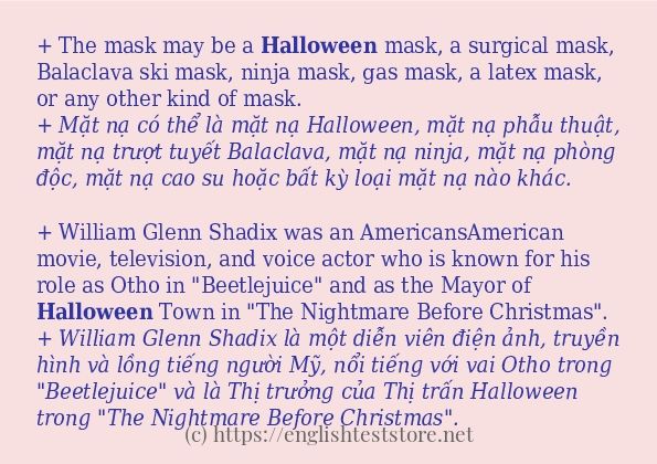 halloween có bao nhiêu cách dùng? halloween có bao nhiêu cách dùng?