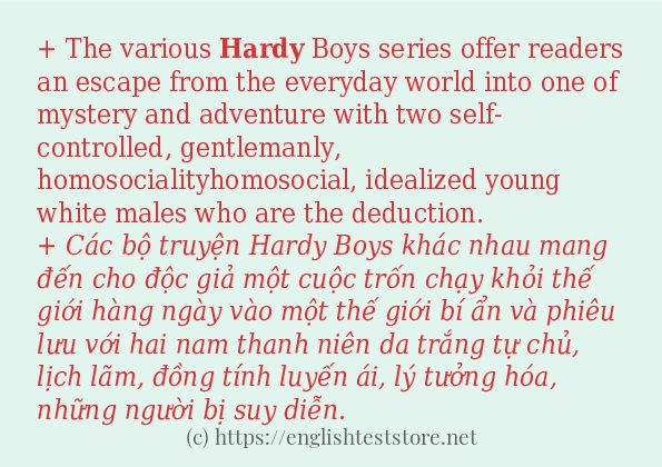 hardy cách sử dụng và câu ví dụ hardy cách sử dụng và câu ví dụ