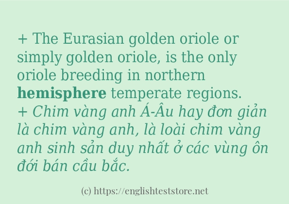 hemisphere sử dụng như thế nào?