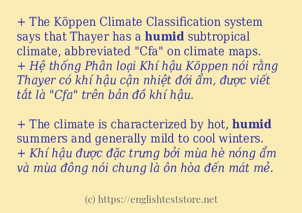 humid dùng như thế nào?