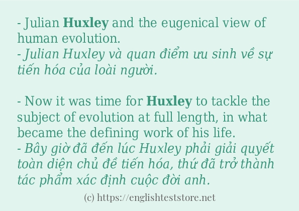 huxley có bao nhiêu cách sử dụng? huxley có bao nhiêu cách sử dụng?
