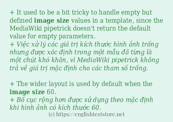 image size dùng như thế nào?