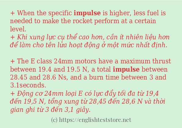 impulse các cách dùng và câu ví dụ
