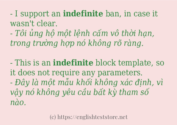indefinite cách dùng trong câu và ví dụ indefinite cách dùng trong câu và ví dụ