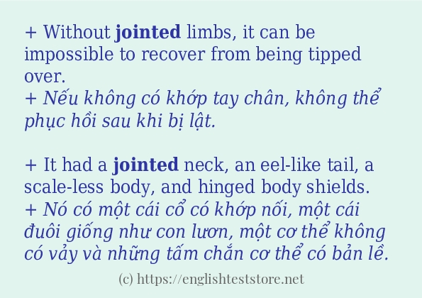 jointed các cách dùng và câu ví dụ jointed các cách dùng và câu ví dụ