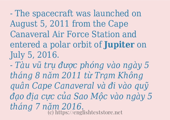 jupiter cách sử dụng và câu ví dụ jupiter cách sử dụng và câu ví dụ