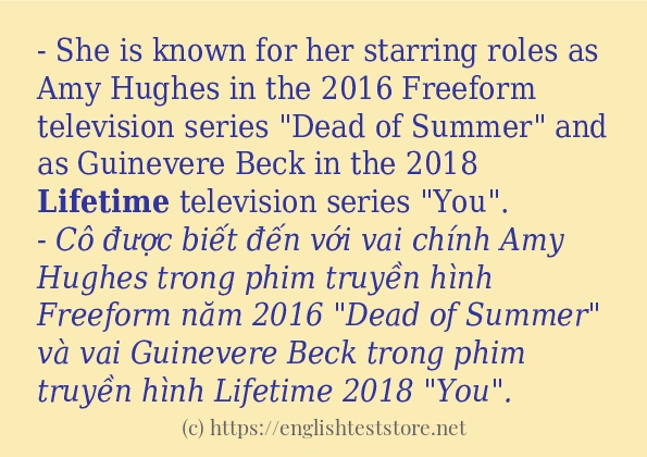 lifetime cách dùng và ví dụ trong câu lifetime cách dùng và ví dụ trong câu