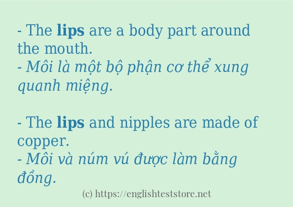 lips có bao nhiêu cách sử dụng?