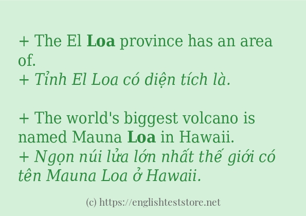 loa có bao nhiêu cách sử dụng?