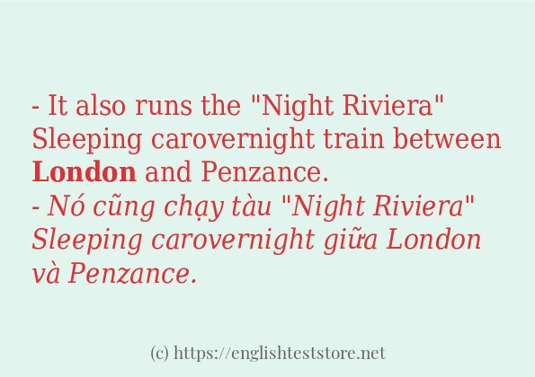 london có bao nhiêu cách sử dụng?