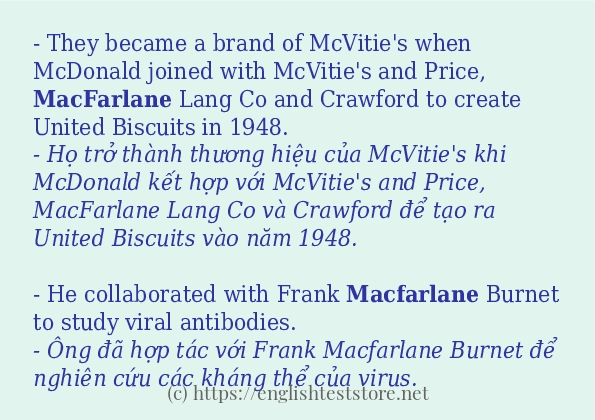 macfarlane cách dùng và ví dụ trong câu