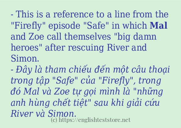 mal áp dụng trong câu và ví dụ