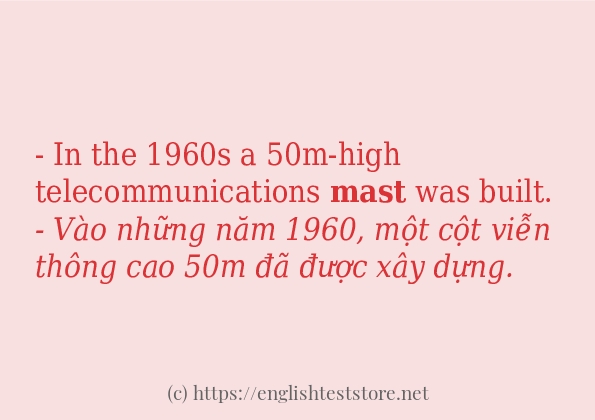 mast cách dùng trong câu và ví dụ mast cách dùng trong câu và ví dụ