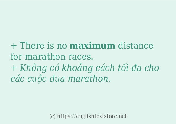 maximum sử dụng như thế nào?