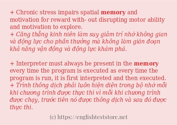 memory có bao nhiêu cách dùng? memory có bao nhiêu cách dùng?