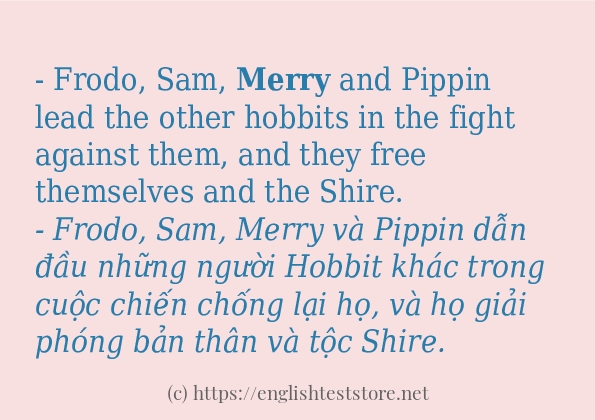 merry dùng như thế nào?
