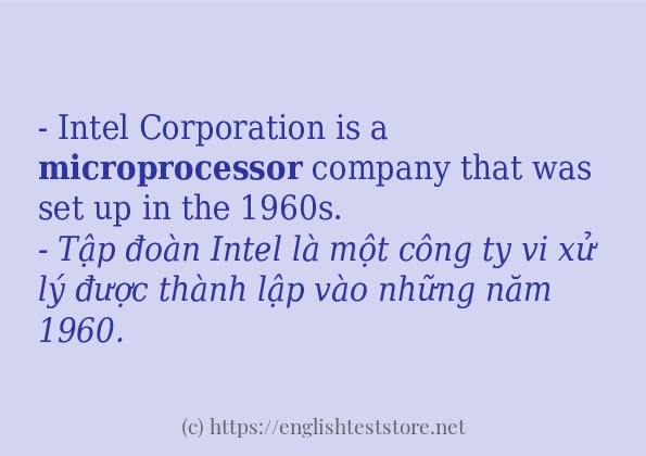 microprocessor có bao nhiêu cách sử dụng?