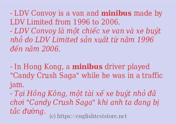 minibus có bao nhiêu cách sử dụng?