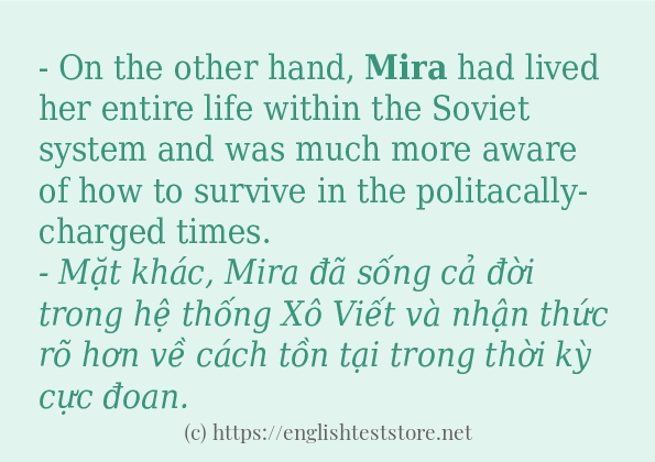 mira có bao nhiêu cách dùng?
