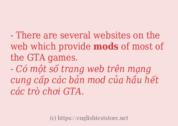 mods ví dụ cách dùng trong câu mods ví dụ cách dùng trong câu