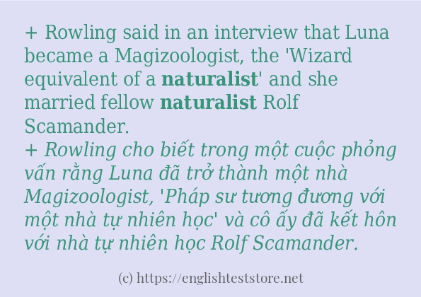 naturalist có bao nhiêu cách sử dụng?
