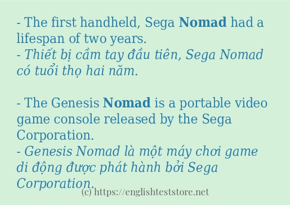 nomad sử dụng như thế nào?