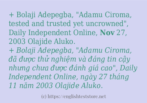 nov ví dụ cách dùng trong câu