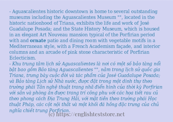 ornate có bao nhiêu cách sử dụng?