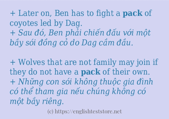 pack có bao nhiêu cách sử dụng?