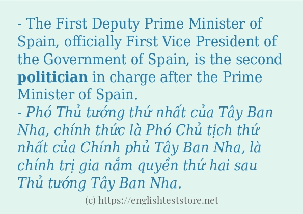 politician áp dụng trong câu và ví dụ politician áp dụng trong câu và ví dụ