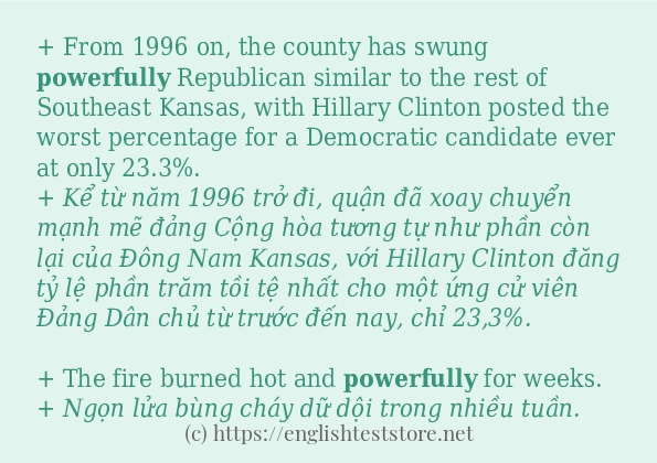 powerfully có bao nhiêu cách sử dụng? powerfully có bao nhiêu cách sử dụng?