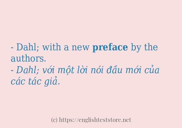 preface các ví dụ và câu điển hình preface các ví dụ và câu điển hình