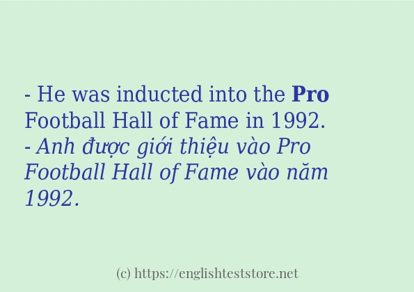 pro sử dụng thực tế trong câu pro sử dụng thực tế trong câu