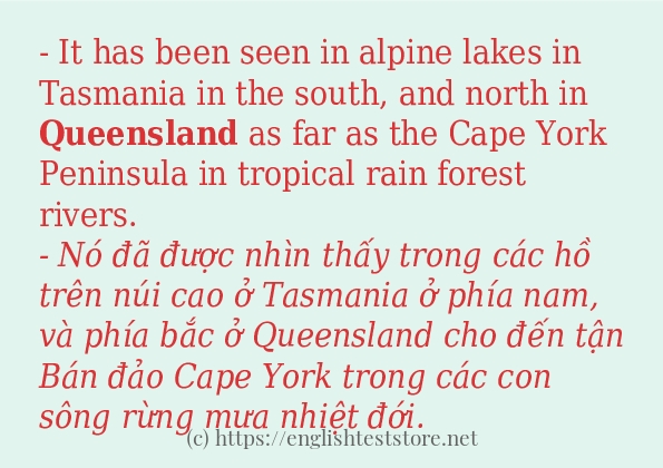 queensland có bao nhiêu cách dùng?