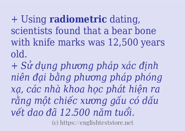 radiometric có bao nhiêu cách dùng?