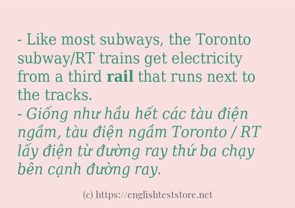 rail sử dụng thực tế trong câu rail sử dụng thực tế trong câu