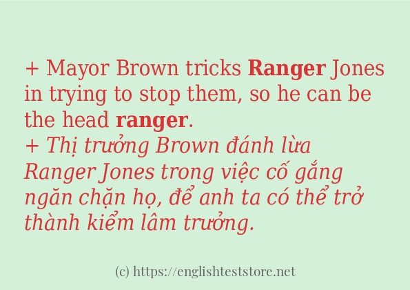 ranger dùng như thế nào?