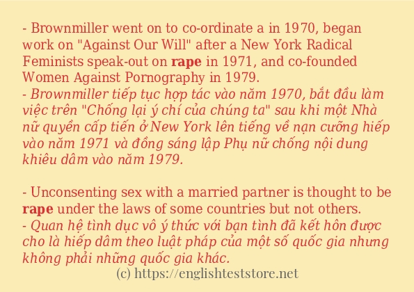 rape có bao nhiêu cách dùng? rape có bao nhiêu cách dùng?