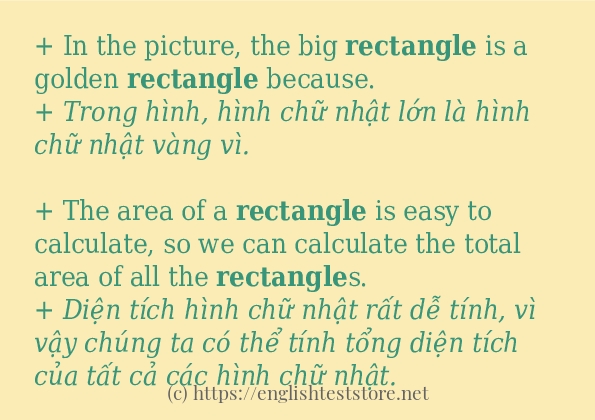 rectangle có bao nhiêu cách sử dụng?