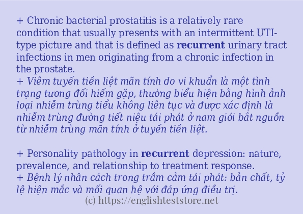 recurrent có bao nhiêu cách sử dụng?