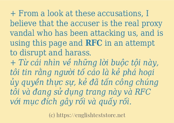 rfc câu ví dụ và cách dùng