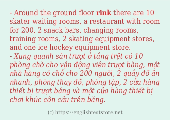 rink có bao nhiêu cách dùng?