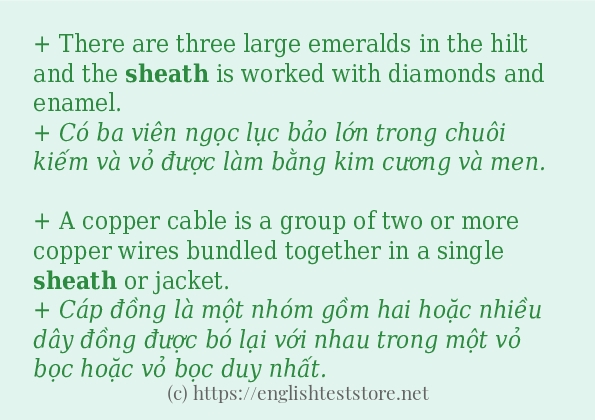sheath sử dụng như thế nào?