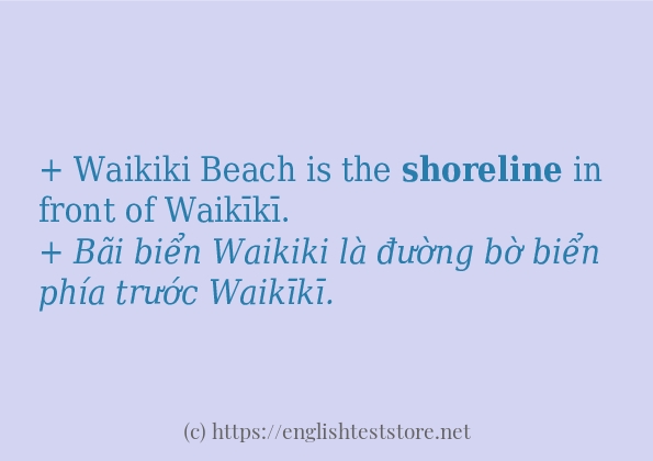 shoreline có bao nhiêu cách sử dụng?