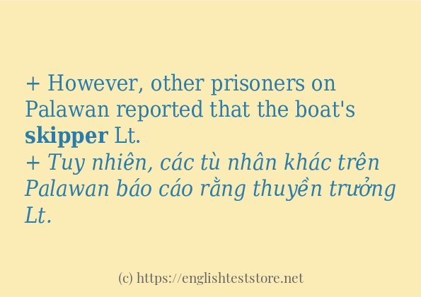 skipper có bao nhiêu cách dùng? skipper có bao nhiêu cách dùng?