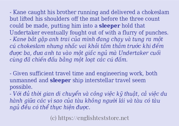 sleeper dùng như thế nào?