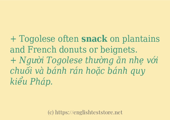 snack có bao nhiêu cách dùng? snack có bao nhiêu cách dùng?