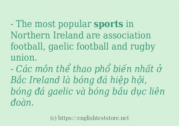 sports câu ví dụ và cách dùng sports câu ví dụ và cách dùng