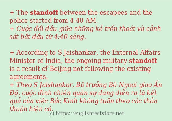 standoff dùng như thế nào?